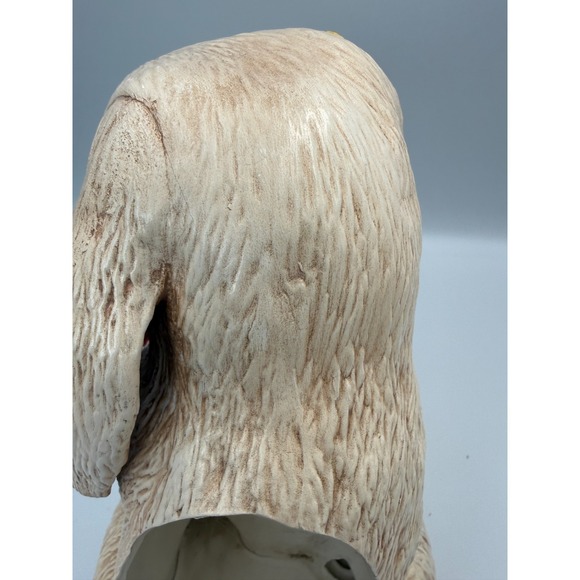 Scioto 1986 Signed Ceramic Lop Ear Bunny Rabbit Planter Spring Country - Vintage - Picture 10 of 16